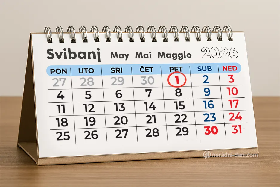 Prvi svibanj prvi maj praznik rada kalendar