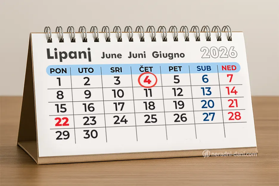 Tijelovo kalendar datum